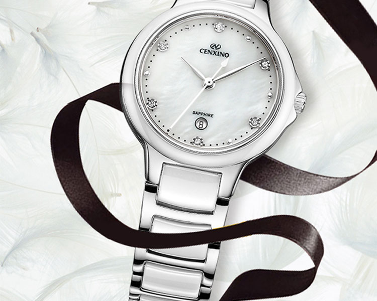 卡斯诺cenxino炫耀系列石英女表l6048