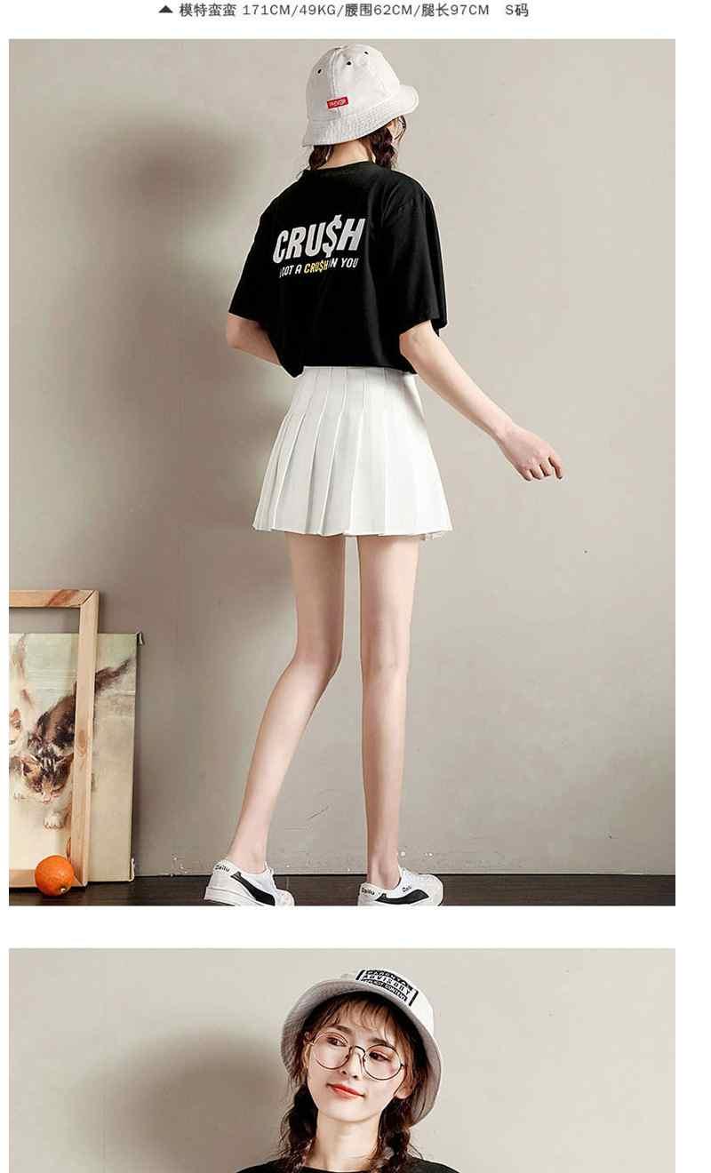 百褶裙女学生韩版a字裙ins半身裙子夏季灰色超短裙女2019流行高腰