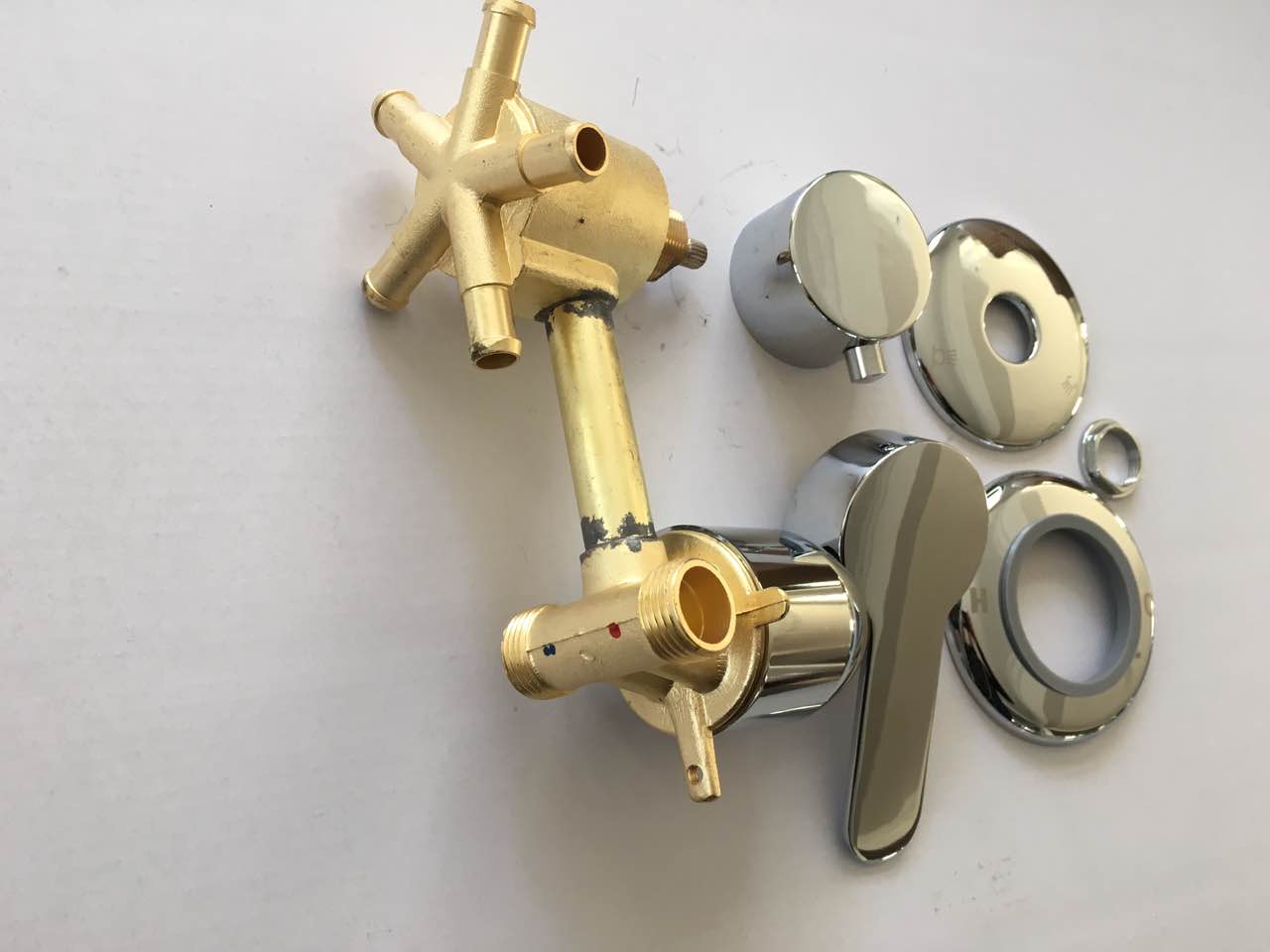 整体淋浴房淋浴屏器龙头配件冷热水档位开关转换混水阀芯卫浴配件