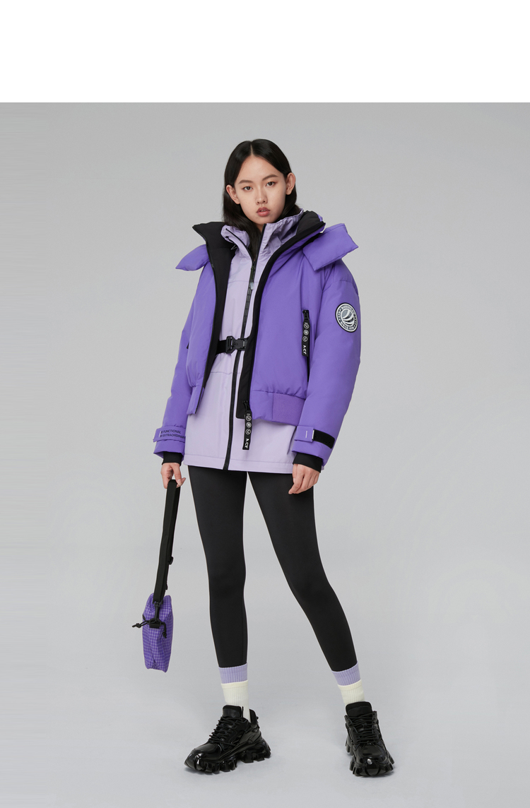 [杨幂同款]波司登2020女士连帽时尚保暖御寒羽绒服b00143006