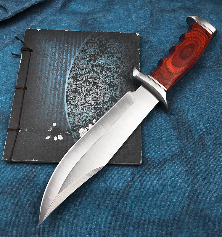 户外刀具防身军工刀生存刀野外特战求生军刀锋利随身小刀直刀开刃