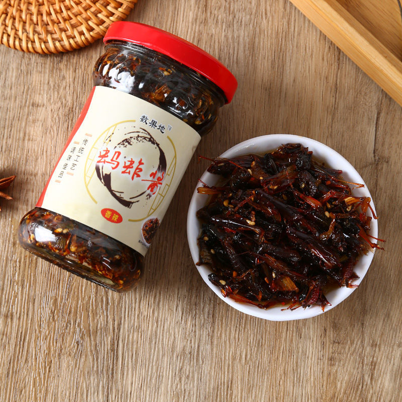 潍坊特产下饭菜蚂蚱酱潍鲜乐拌饭微辣香辣辣椒酱佐餐萝卜咸菜蚂蚱酱微