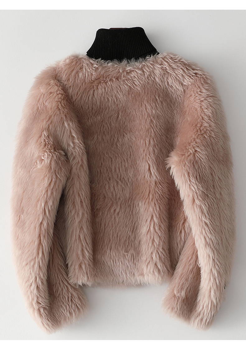 憨厚皇后(hanhouqueen)女士皮草 憨厚皇后2020秋冬新款女士时尚羊毛皮