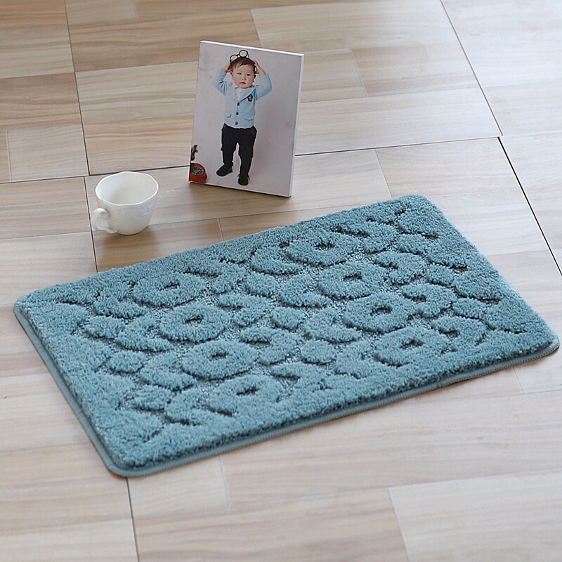 超级新品 垫子地垫卫生间脚垫家用卫浴厕所地毯垫毛毯子卧室底垫 6090