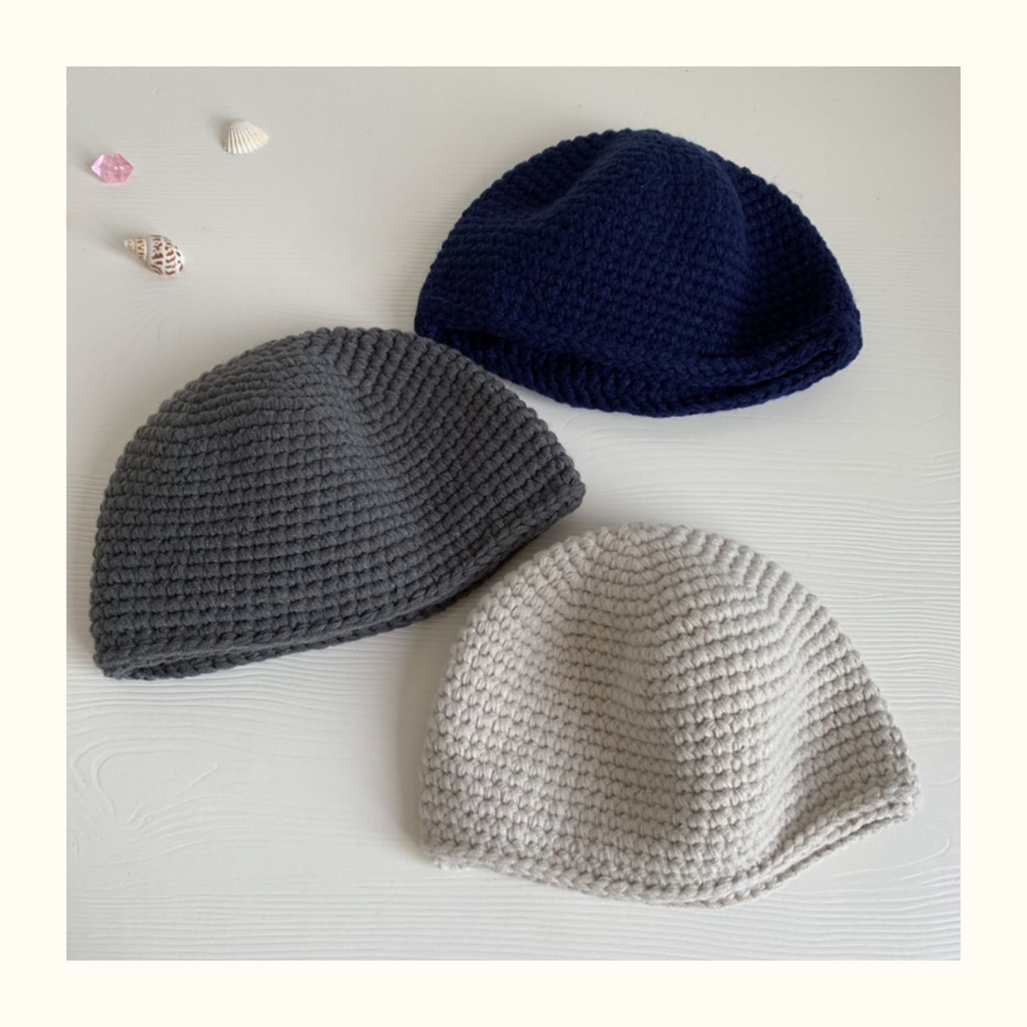 suntek秋冬新款手工瓜皮帽子潮男女短款针织帽线帽包头帽和尚居士保暖