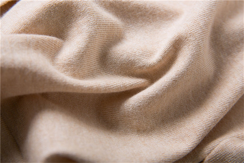 伊布苼春秋季短款薄针织开衫女v领含羊绒毛韩版修身外搭外套披肩防晒