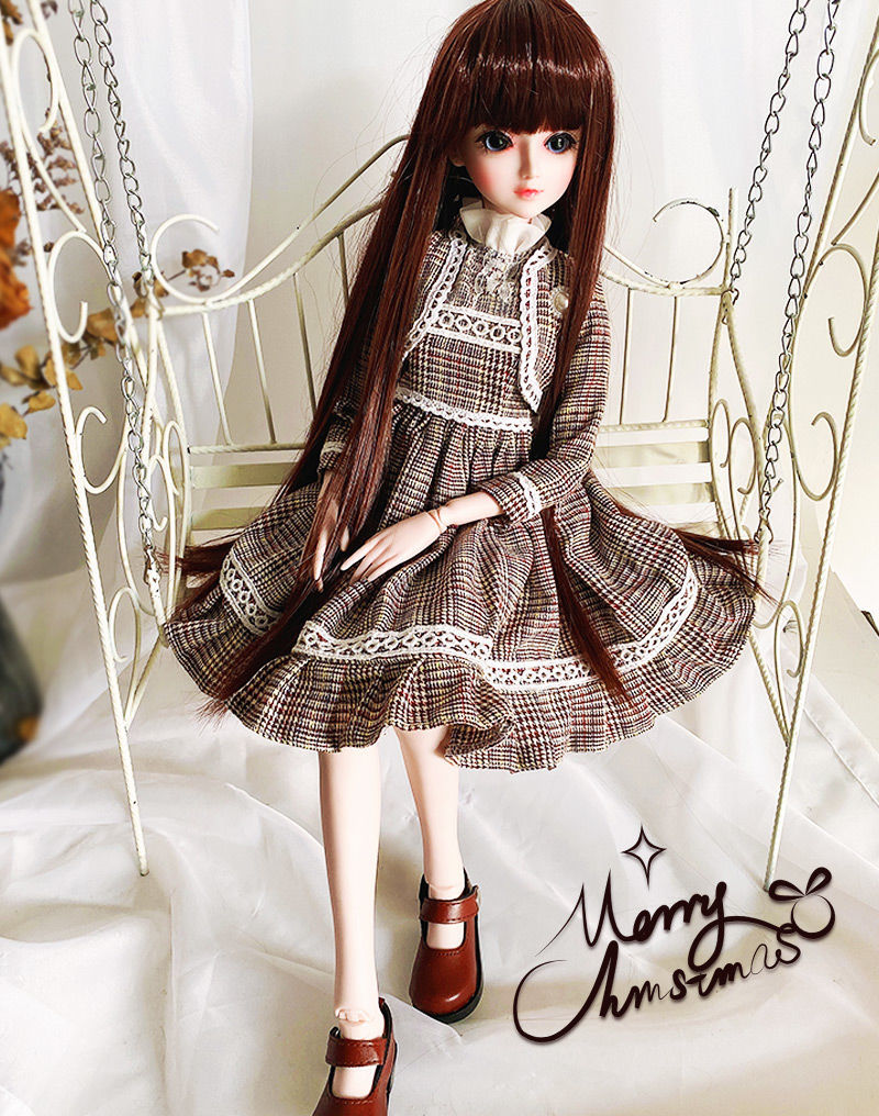 60厘米叶罗丽芭比娃娃德必胜衣服bjd3分凯蒂校服仙子公主裙鞋子cm静萱