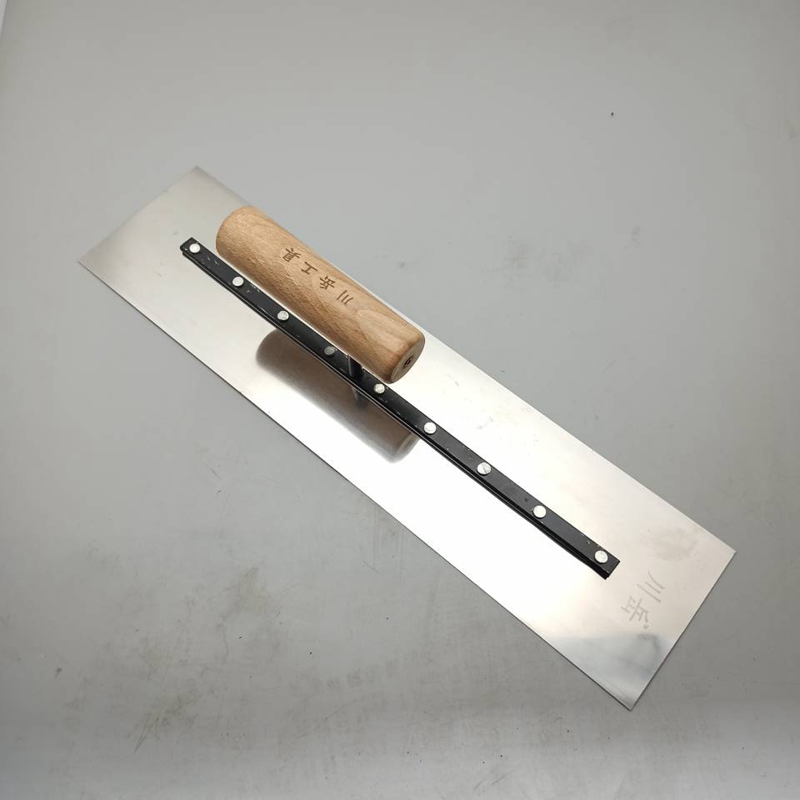 敬平抹泥刀大抹子收光腻子刮刀泥工地坪漆推刀批刀瓦工工具五金