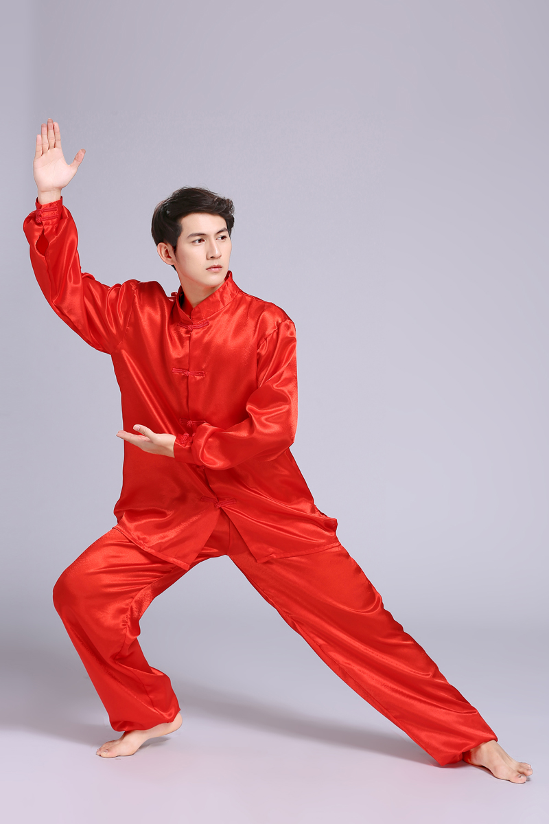 男女款春夏秋太极服练功服功夫装太极拳表演服晨练武服