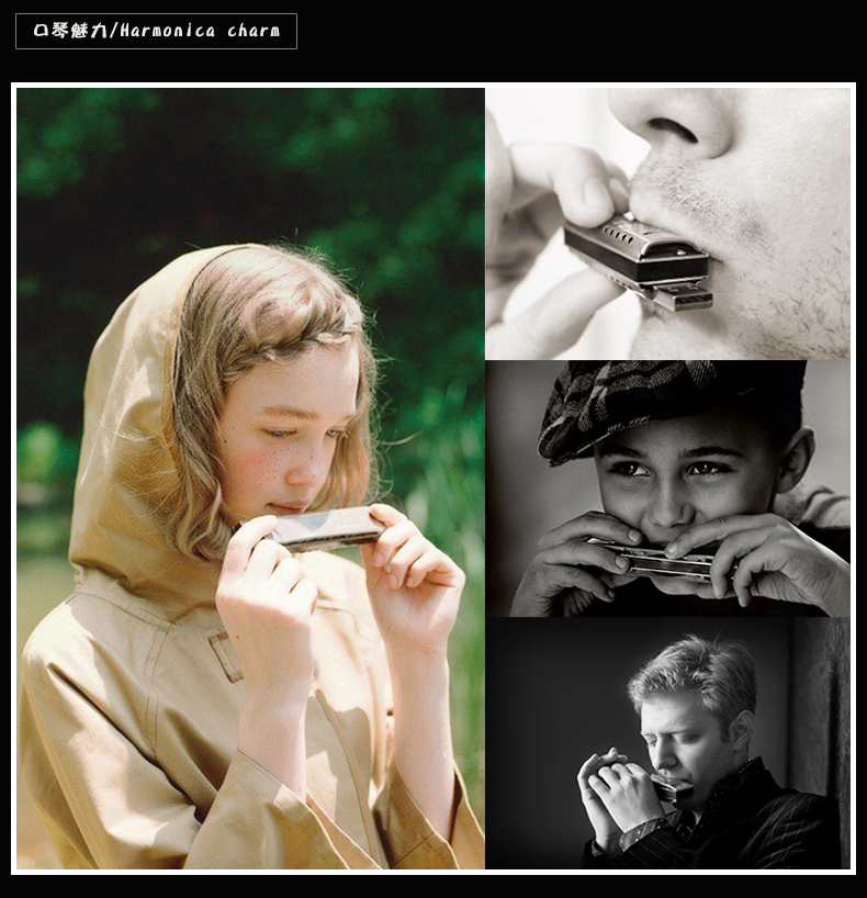 孔声(kongsheng)吹奏乐器10孔布鲁斯 孔声乐器十孔口琴 布鲁斯蓝调10