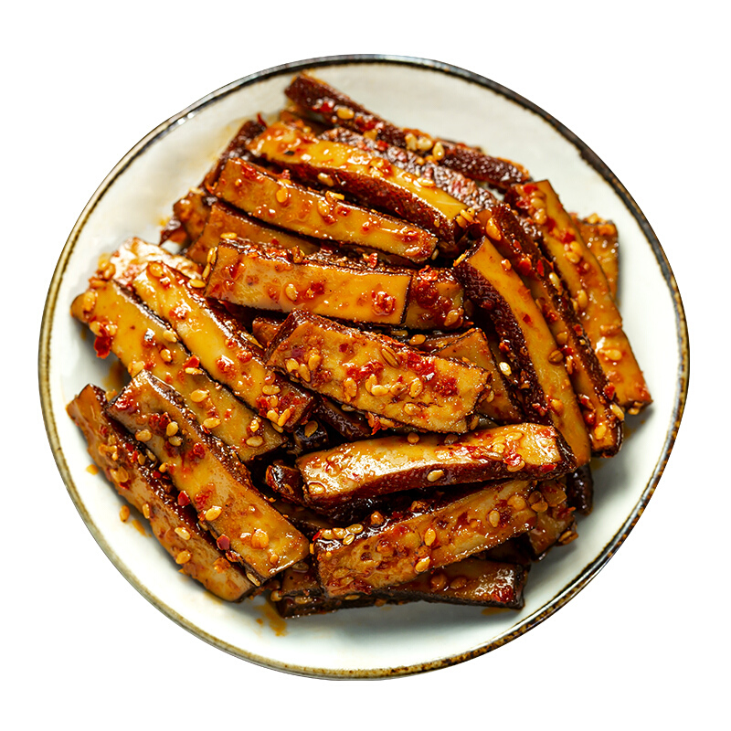 湖南辣条柴火香干500g麻辣小吃卤豆腐自制特色豆腐干休闲零食小吃