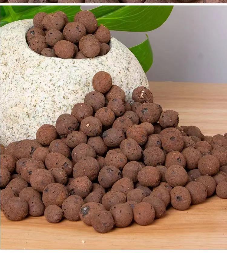 恬豆陶粒透气垫底陶粒球多肉土种花用养花盆栽石陶土粒水培淘铺面回填