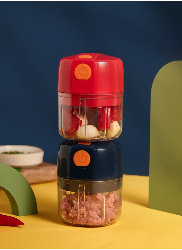 haoyangdao电动捣蒜器迷你搅碎机蒜泥打蒜器家用大蒜末器切蒜蓉小型绞