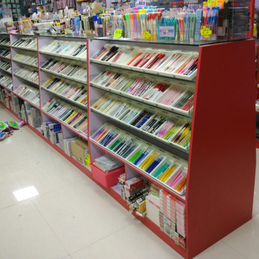 超级新品 文具展示柜晨光展柜爱好货架书店笔店玩具学生得力用品货柜