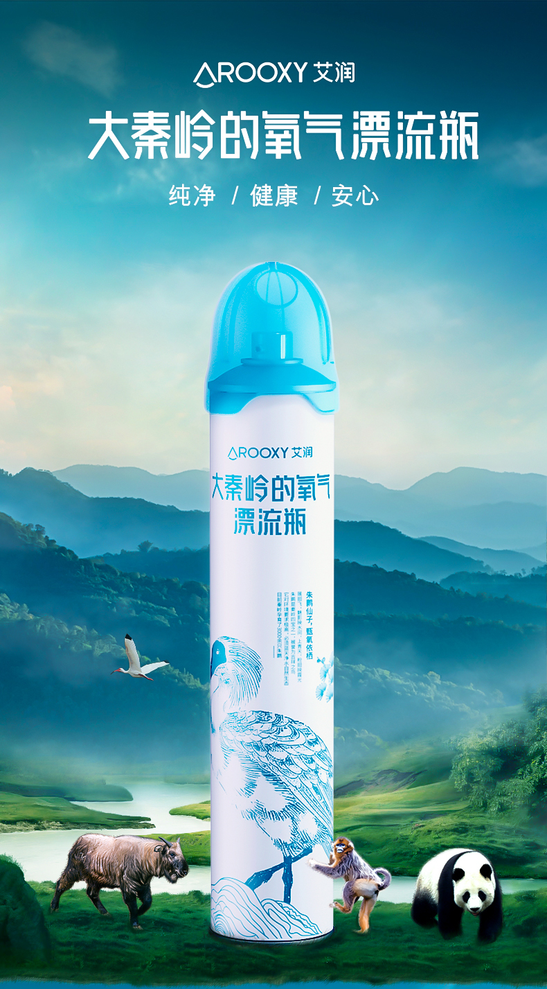 艾润(arooxy)氧气瓶便携式制氧机氧气袋包罐 孕妇吸氧高原老年儿童
