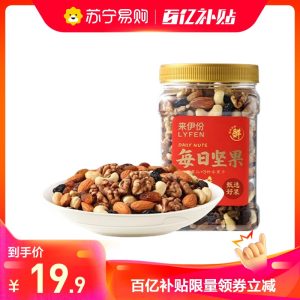 来伊份每日坚果500g*1罐