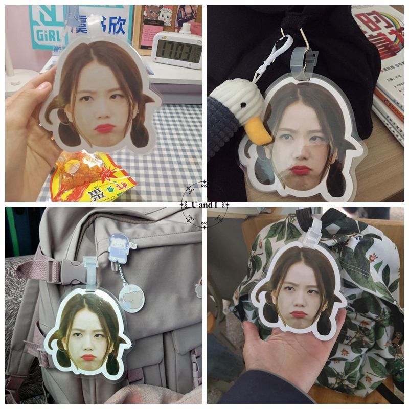 jisoo金智秀lisa朴彩英rosé书包挂件行李牌逢考必过同款blackpink金