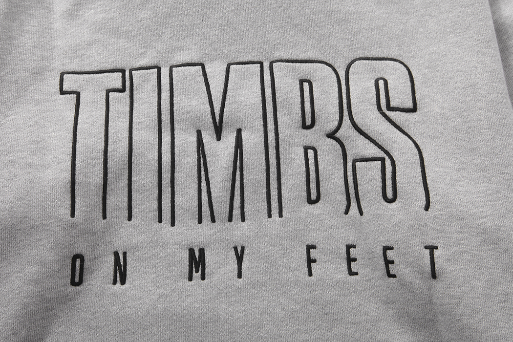 timberlandycc系列后背logo刺绣黄靴系带连帽卫衣19秋冬新品