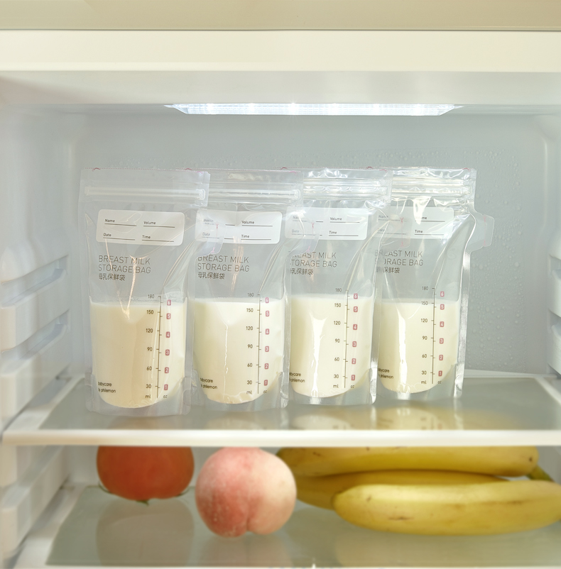 babycare母乳储奶袋保鲜袋一次性存奶袋可冷冻装奶袋180ml50片