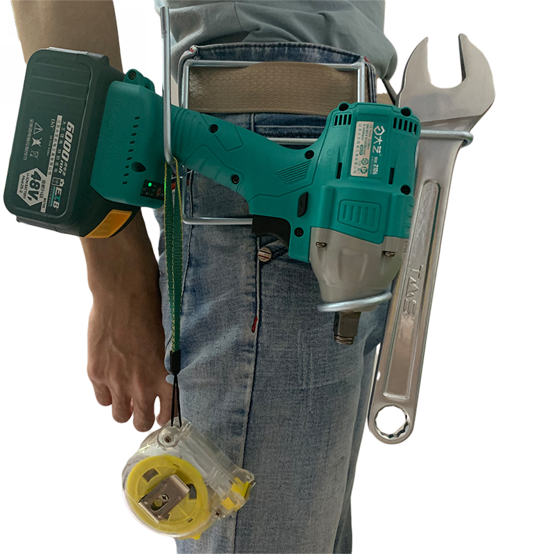 定做电动扳手死扳手挂架支架充电扳手架子工不锈钢支架黄背带牛筋