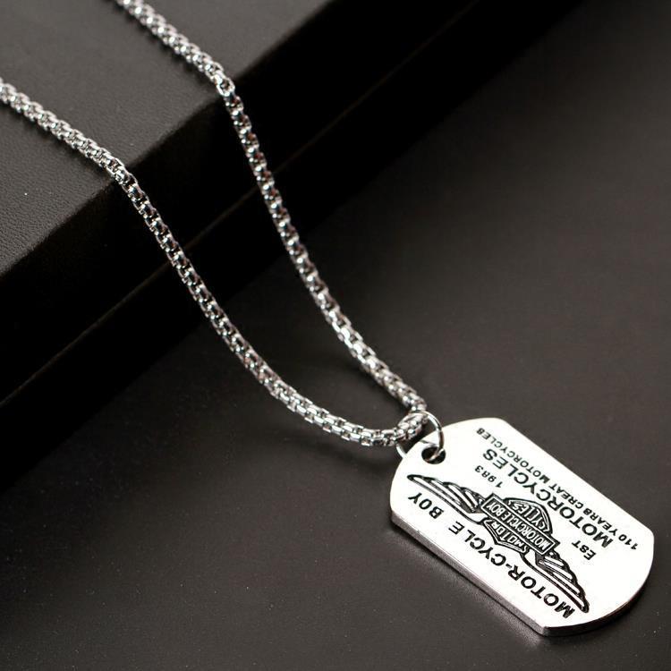 敢死队军牌项链男霸气吊坠特种部队身份牌美国大兵吊牌潮英雄本色
