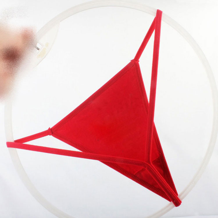 内裤】 v字小内裤女情调衣人性惑丁字裤女骚一根