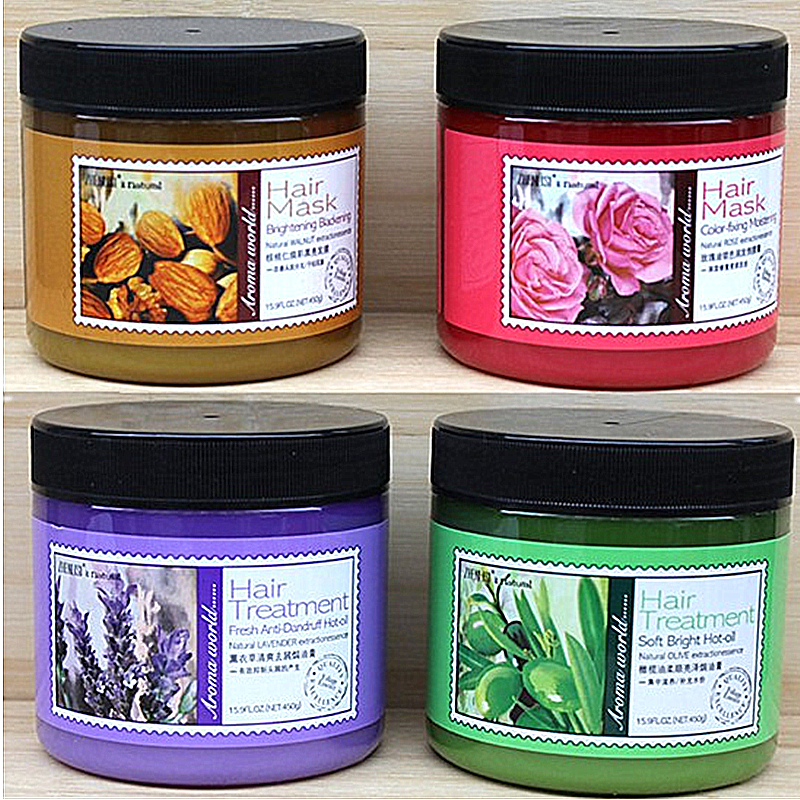 正品真丽斯香薰世家发膜450g护发素乳玫瑰核桃仁橄榄油薰衣倒膜