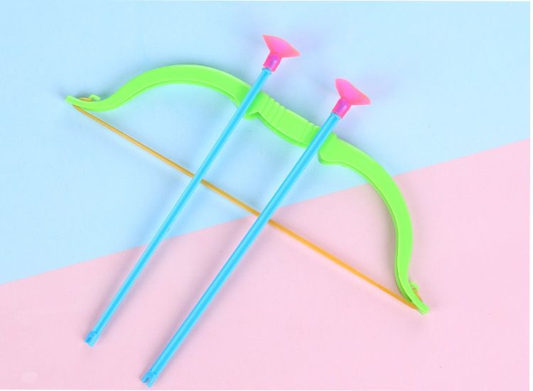 新品塑料玩具软弹吸盘弓箭套装迷你弓箭益智儿童玩具地摊货源批迷你