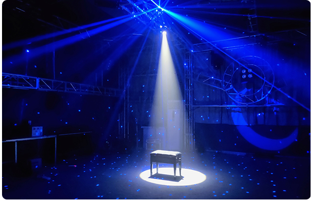 led成像灯射灯舞蹈室主播领舞闪电客主体投光灯迷你追光灯酒吧舞台灯