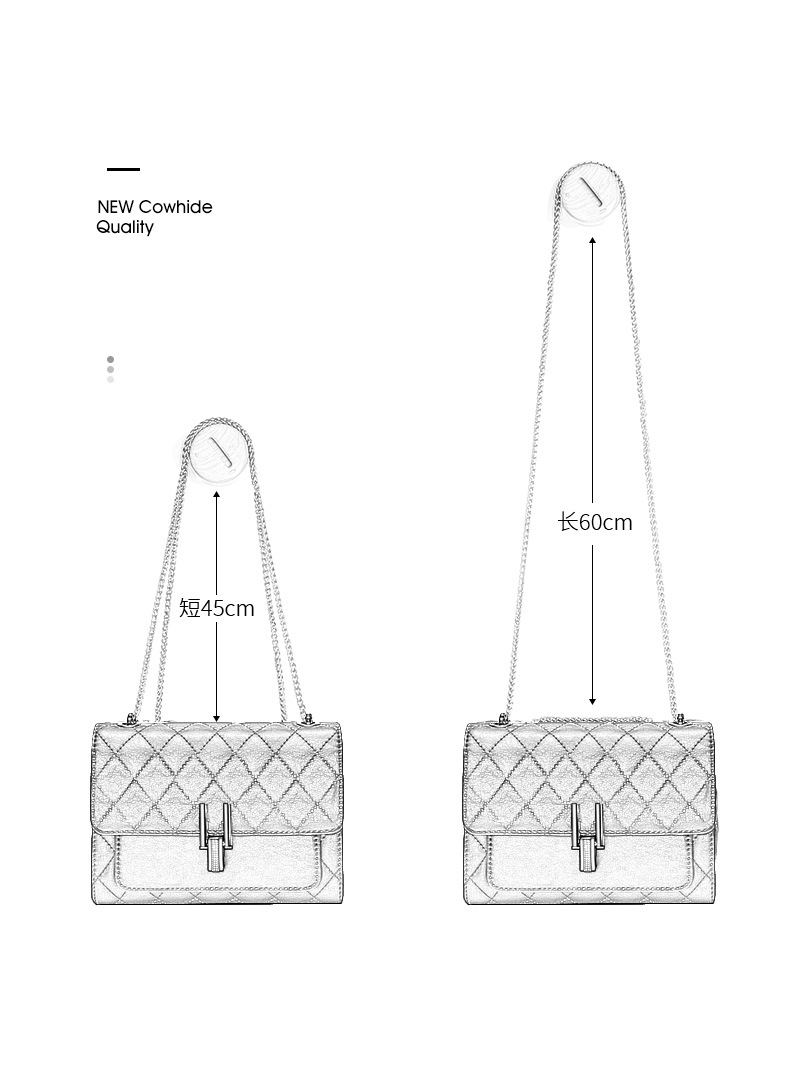 蒂兰仕2021新款包包女1167真皮女包斜挎包女新品单肩