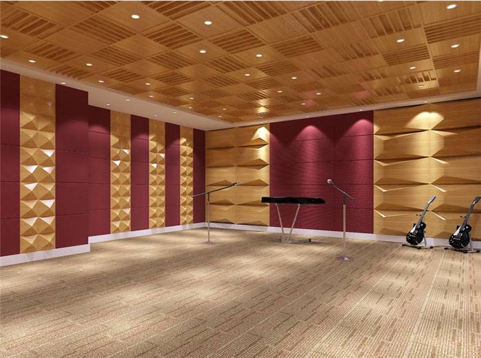 定做 扩散体吸音板扩散板声学实木二次余数扩散体qrd全频六阶隔音板