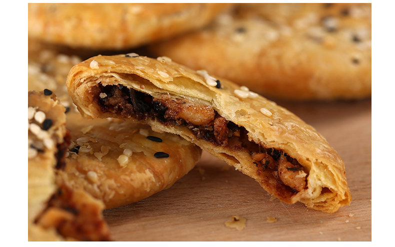 金华苏香酥饼梅干菜肉酥饼辣味和不辣