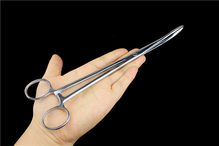 huatrau上海医疗器械厂jz金钟妇产科手术器械子宫息肉钳椭圆形宫fxp
