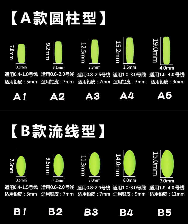 七星漂传统钓鱼浮漂套装圆柱形冬钓鲫鱼漂醒目标浮子渔具鱼漂邮