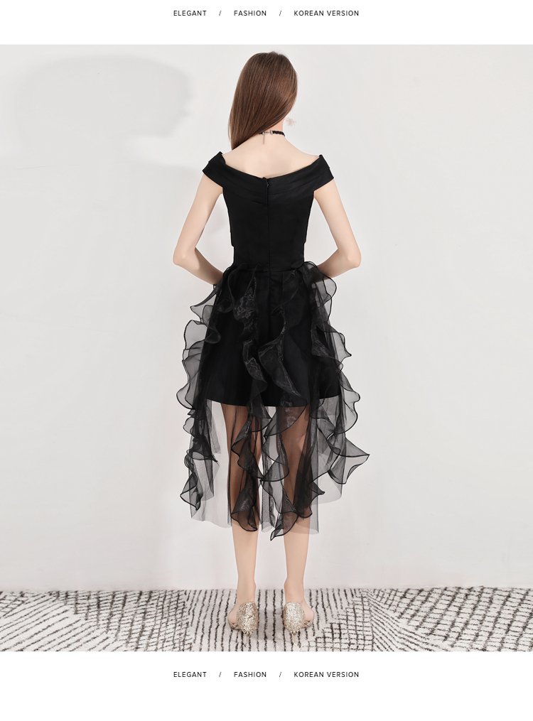 无畏衣衣新款女夏装晚礼服女时尚宴会气场女王气质洋装个子名媛简单