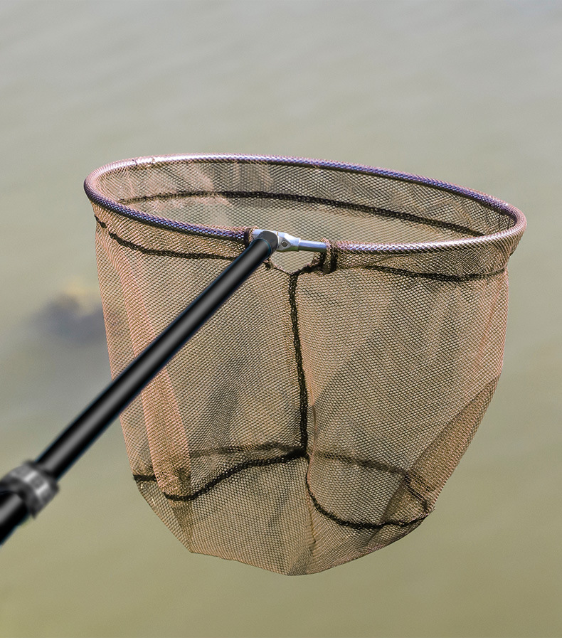 客服】抄网套装组合全套碳素网竿折叠鱼网兜鱼网杆可伸缩捞网钓鱼渔具