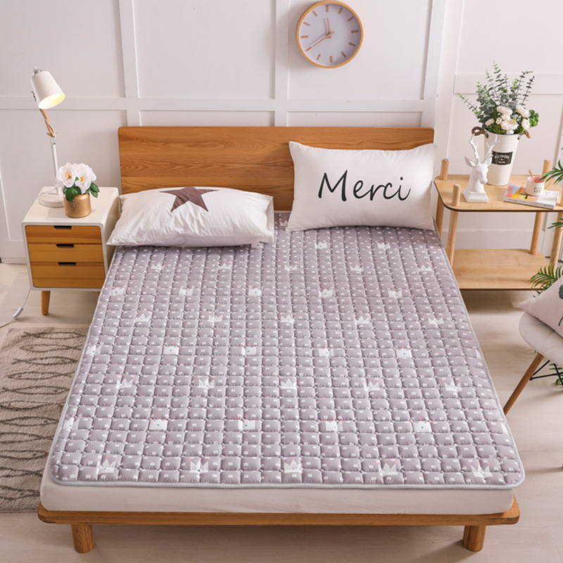 床垫防滑垫榻榻米床垫床褥子垫被防滑床护垫15m18米双人加厚可机洗
