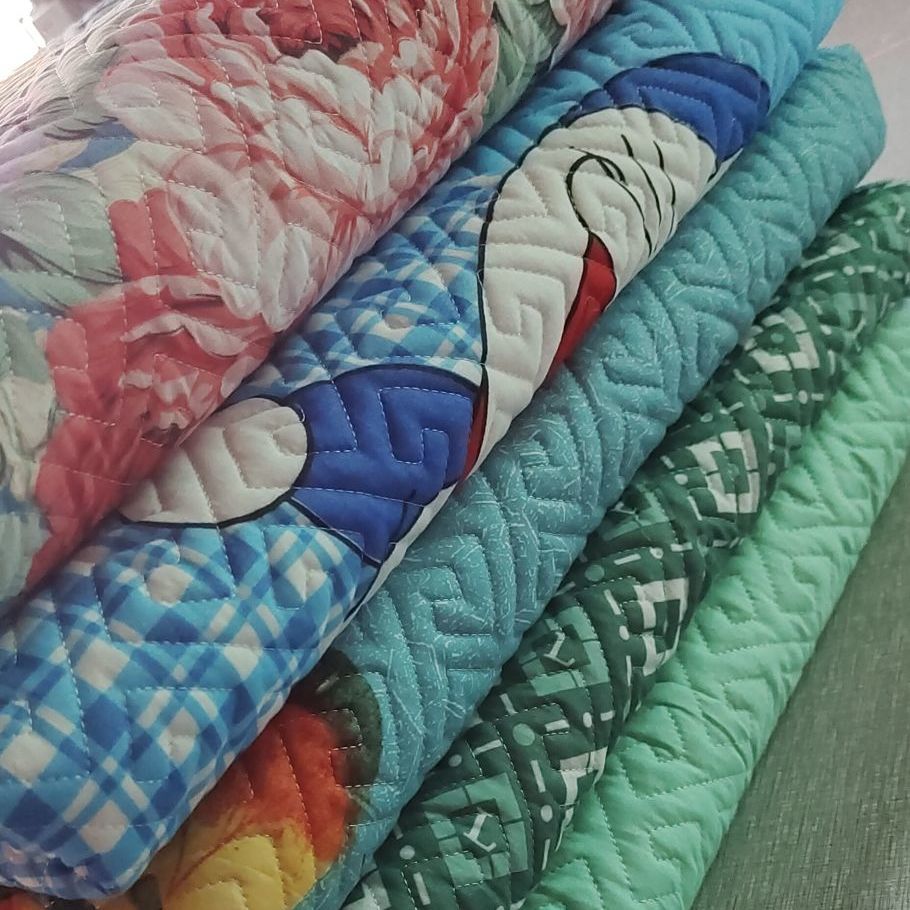 《雪花棉夹棉四季床盖榻榻米床单多功能可铺可盖绗缝水洗面床盖床单