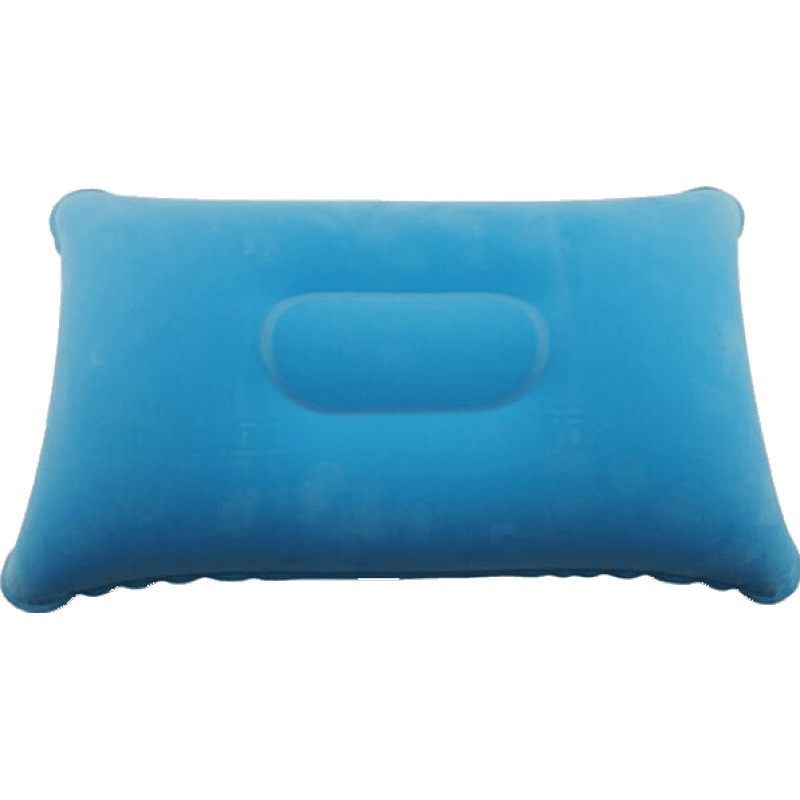 超级新品 户外旅行方形充气枕头 加厚飞机便携气垫空气睡枕午休枕