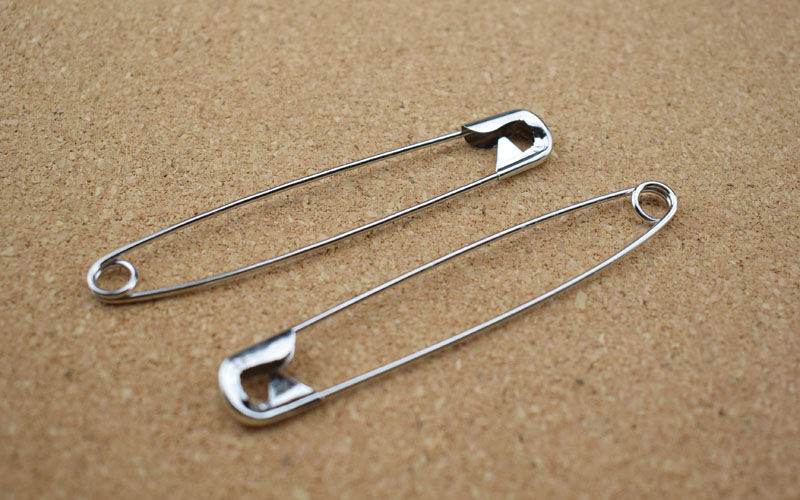 不绣钢别针小号安全别针大号超大别针固