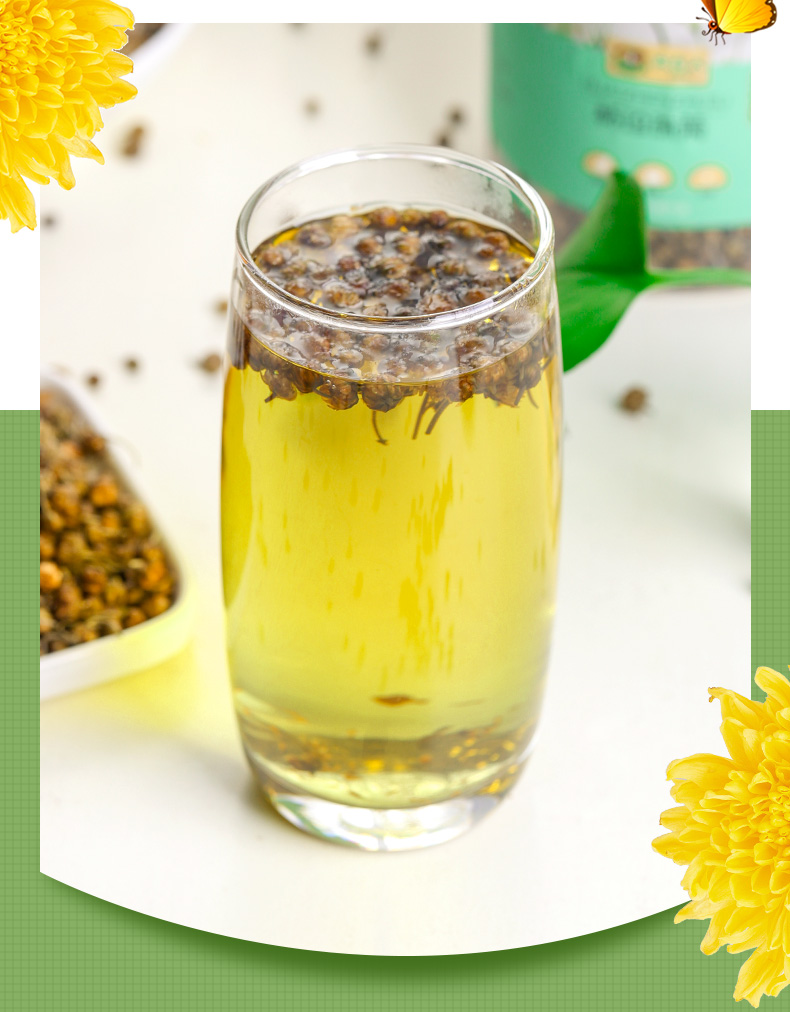 【亿龙源花草茶】 珍珠菊100g怀菊花草茶胎菊米无硫【价格 图片 品牌