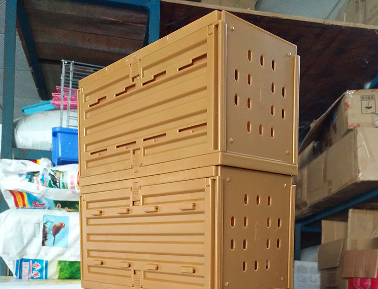 画眉鸟运输笼塑料运输笼画眉塑料上山笼小排笼格笼方笼组合排笼粤记