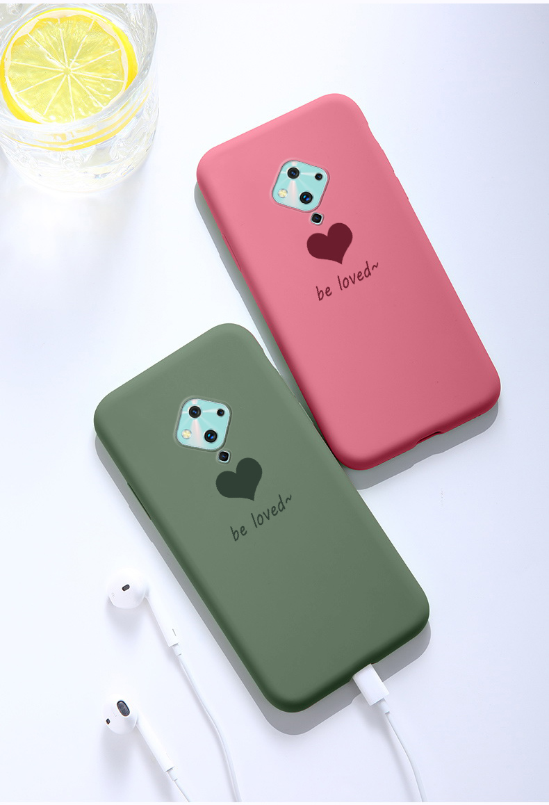 vivos5手机壳男女款爱心壳vivo个性创意防摔全包软保护套s5时尚简约