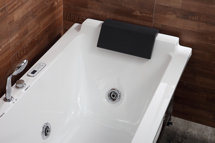 日本嵌入浴缸亚克力家用单人瀑布冲浪按摩恒温加热浴盆1218米