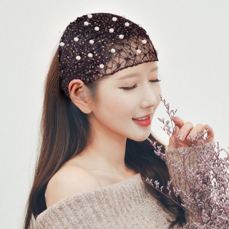 加宽遮白发民族风头饰刺绣发饰妈妈发带女士发箍时尚潮流复古头箍