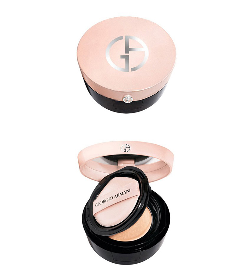 苏宁国际阿玛尼(armani)气垫红色轻垫精华气垫bb霜15g遮瑕粉底液 红色