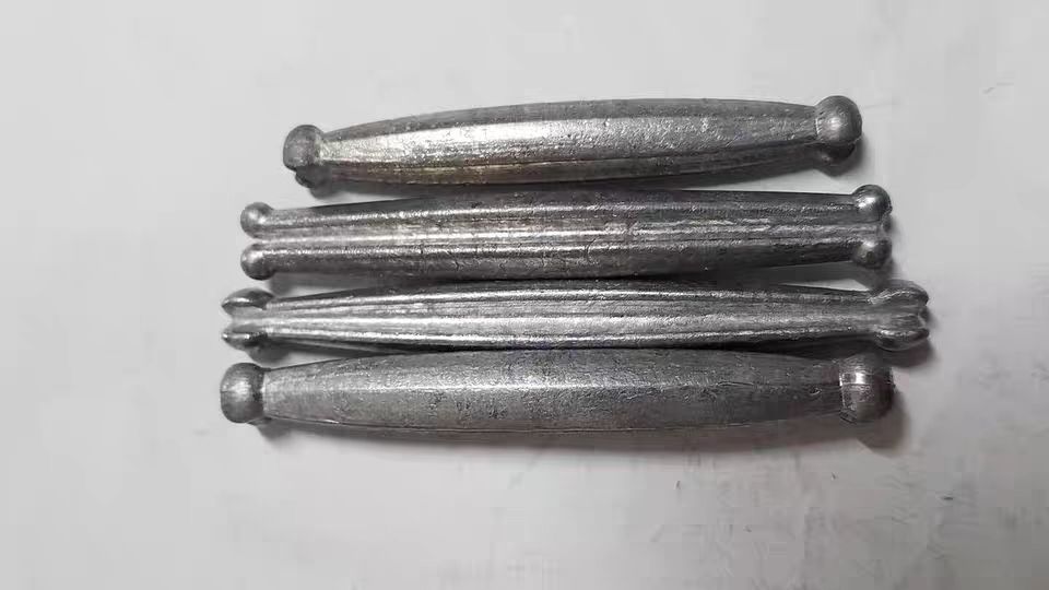 铅坠网坠子铅网坠撒鱼网坠渔网坠织网铅坠手抛网坠鱼尾坠撒网铅坠33钱