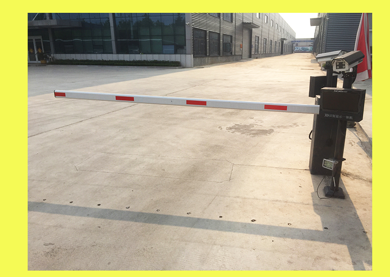 永森瑞交通安全保护型号 定做 八角道闸杆栅栏杆伸缩直杆挡杆智能停车