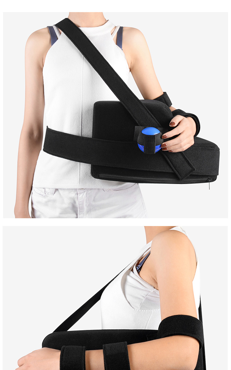 肩外展枕固定支具肱骨脱臼康复支架肩关节骨折肩袖损伤护具升级款右肩