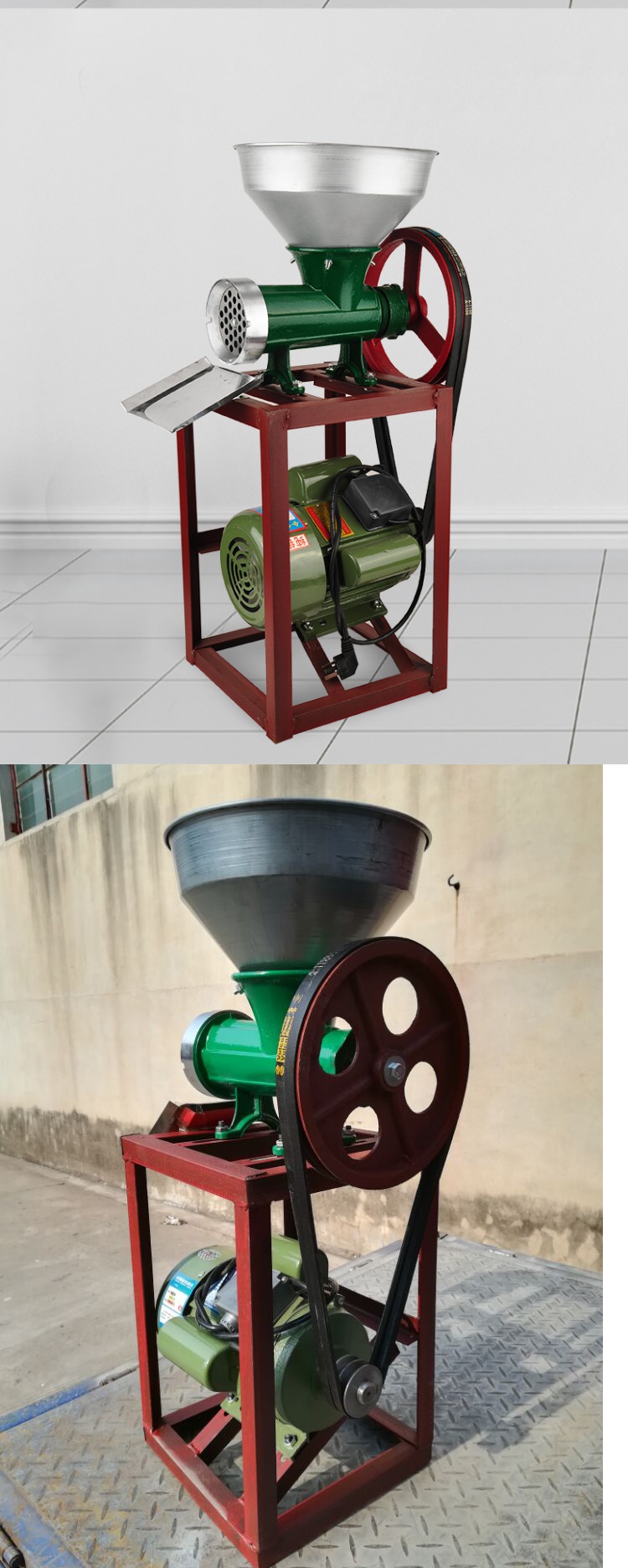 32商用电动绞肉机大型碎骨机碎肉机绞鸡架绞辣椒绞糍粑和面灌肠机